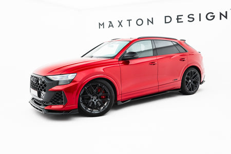 Side skirts Diffusers  suitable for Audi RSQ8 Mk1 Facelift