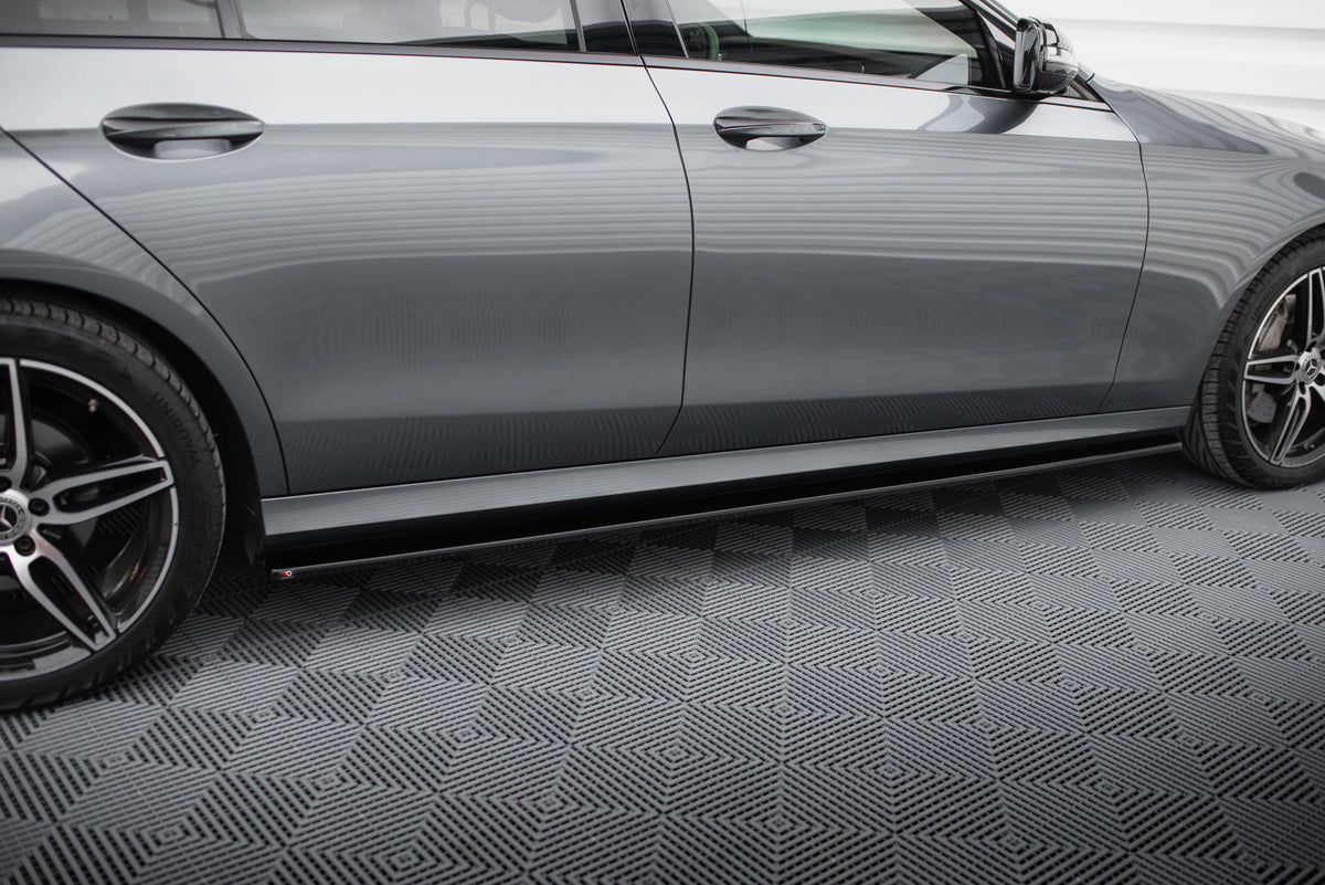 Side skirts Diffusers suitable for Mercedes-Benz E43 AMG / AMG-Line Sedan / Estate  W213 / S213
