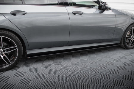 Side skirts Diffusers suitable for Mercedes-Benz E43 AMG / AMG-Line Sedan / Estate  W213 / S213