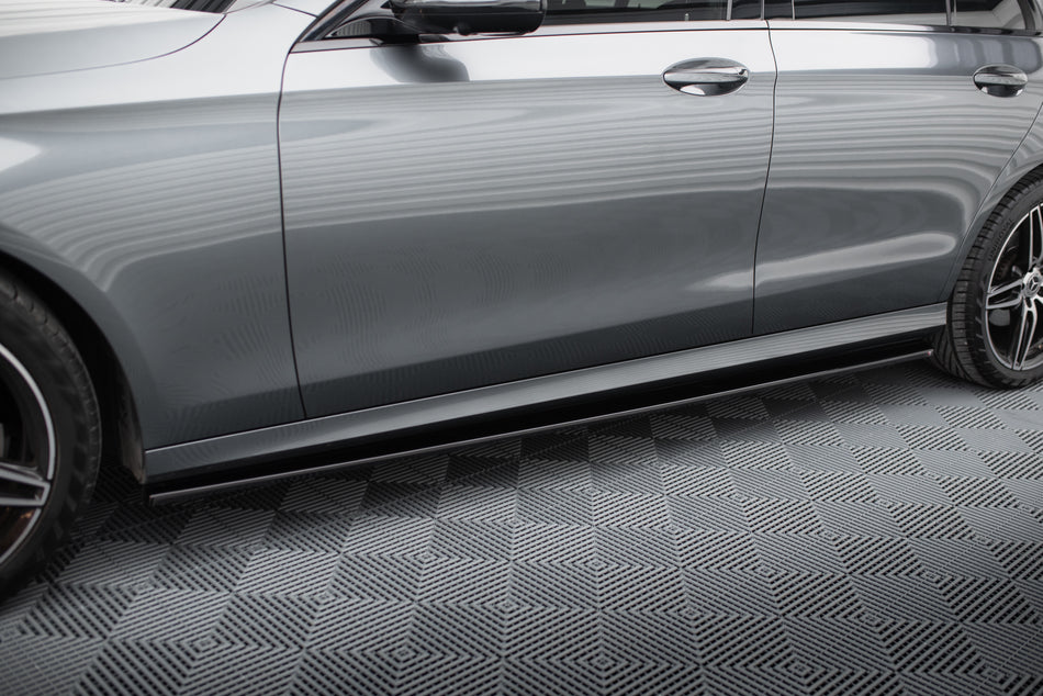 Side skirts Diffusers suitable for Mercedes-Benz E43 AMG / AMG-Line Sedan / Estate  W213 / S213