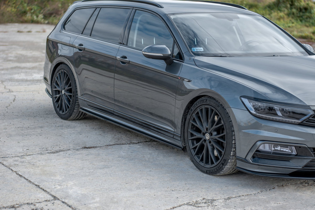 Side skirts Diffusers suitable for Volkswagen Passat R-Line B8