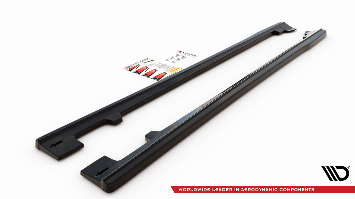 Side skirts Diffusers suitable for Volvo V40