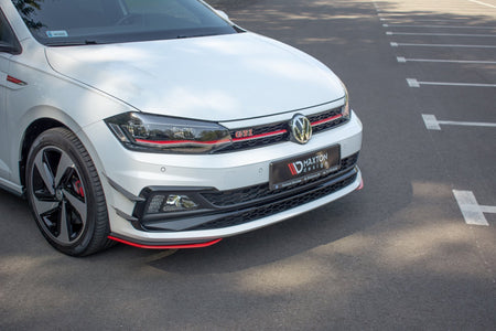 Splittery Przednie Boczne suitable for Volkswagen Polo GTI / R-line Mk6