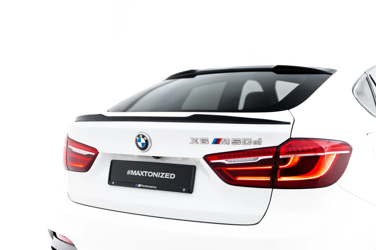 Spoiler Cap 3D V.1 suitable for BMW X6 F16 M-Pack / X6 M F86