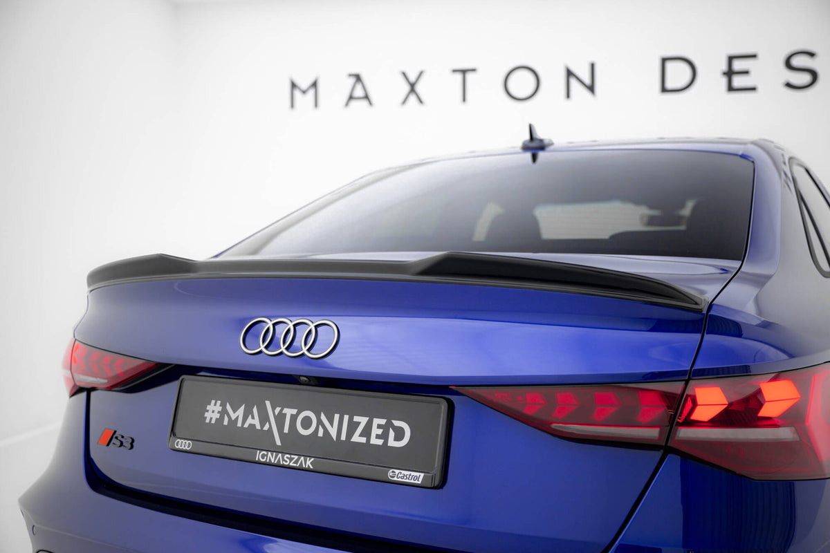 Spoiler Cap 3D suitable for Audi A3 S-Line Sedan / S3 Sedan 8Y Facelift