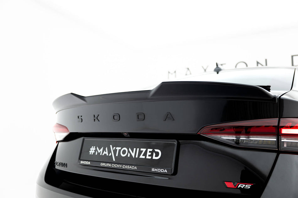Spoiler Cap 3D suitable for Skoda Octavia RS / Sportline / Standard Liftback MK4 / Mk4 Facelift