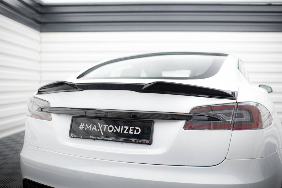 Spoiler Cap 3D suitable for Tesla Model S Plaid Mk1 Facelift