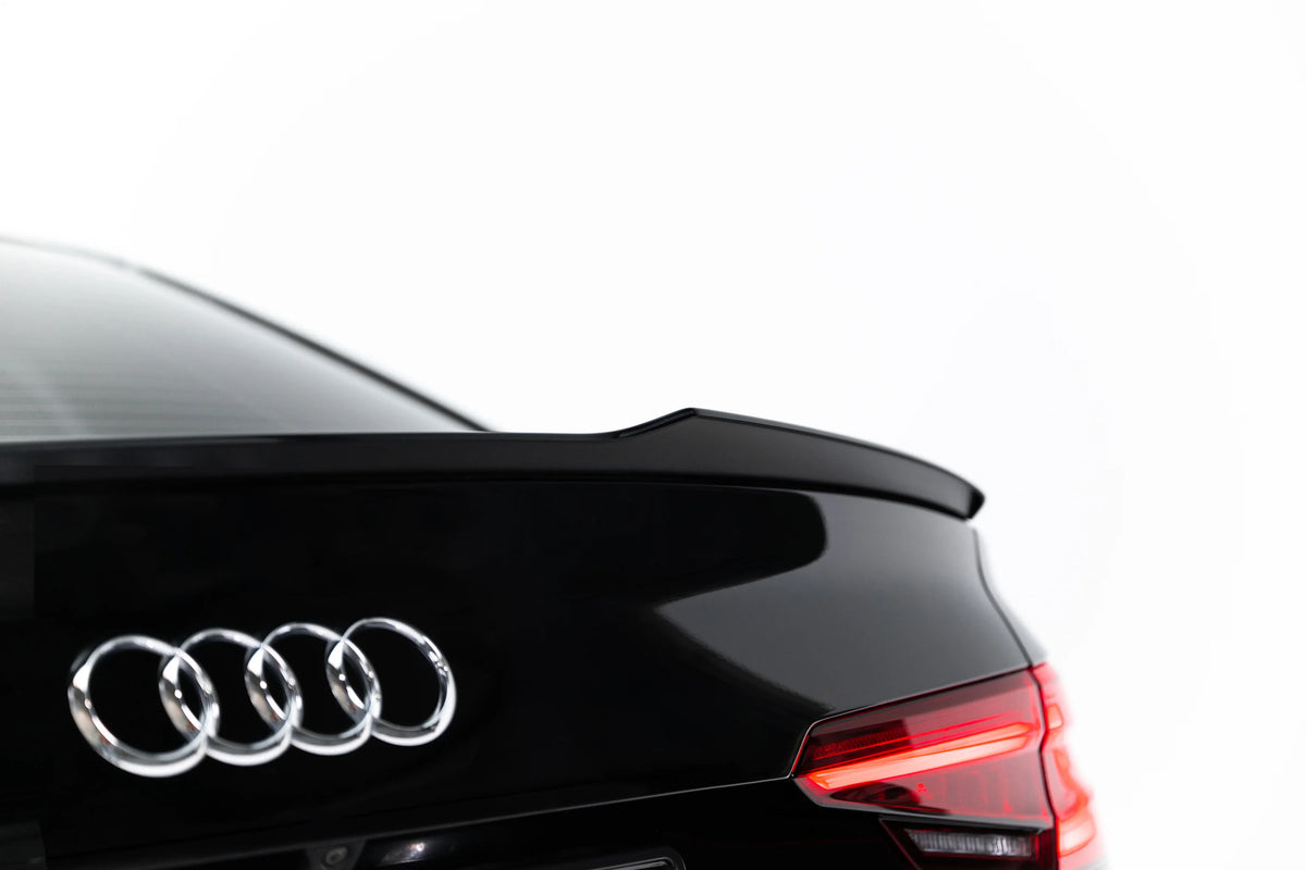 Spoiler Cap V.1 suitable for Audi S4 / A4 Standard / S-Line / Competition Sedan B9 / B9 Facelift