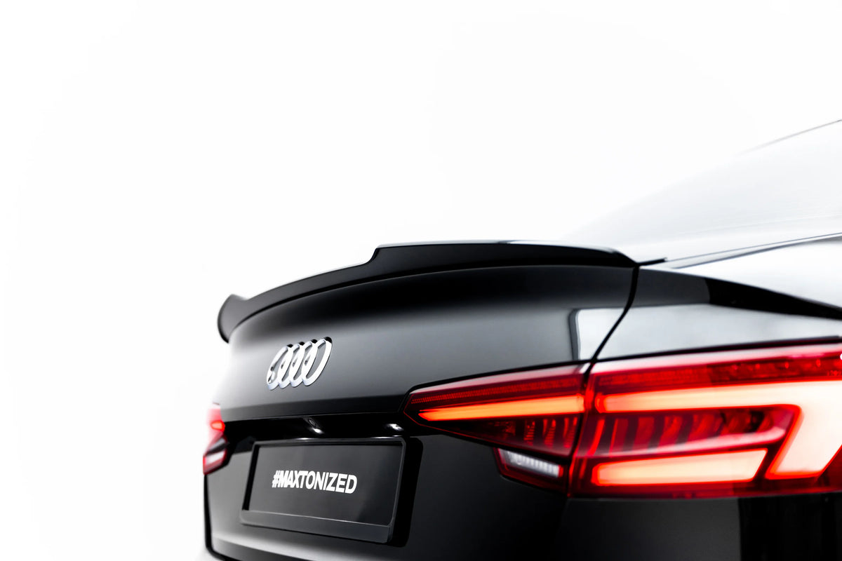 Spoiler Cap V.1 suitable for Audi S4 / A4 Standard / S-Line / Competition Sedan B9 / B9 Facelift