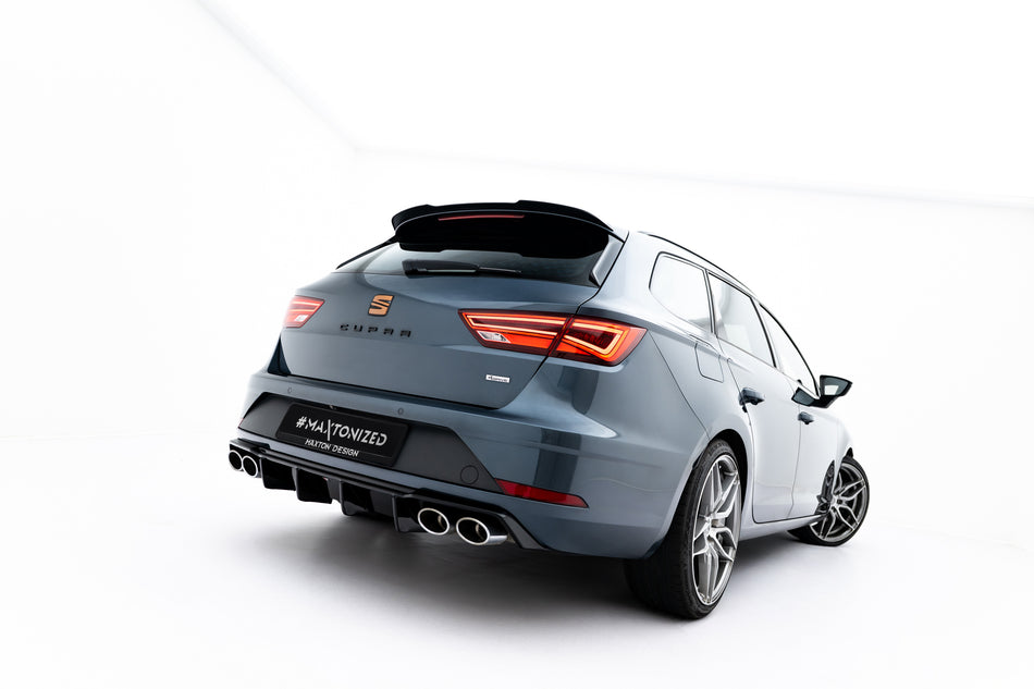 Spoiler Cap V.1 suitable for Seat Leon Cupra ST Mk3 / Mk3 Facelift
