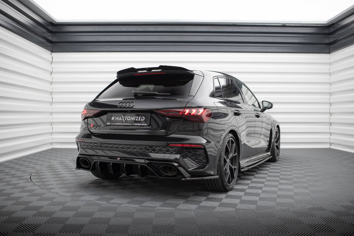 Spoiler Cap V.2 suitable for Audi RS3 / S3 / A3 S-Line Sportback 8Y / 8Y Facelift