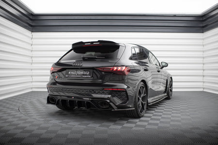 Spoiler Cap V.2 suitable for Audi RS3 / S3 / A3 S-Line Sportback 8Y / 8Y Facelift