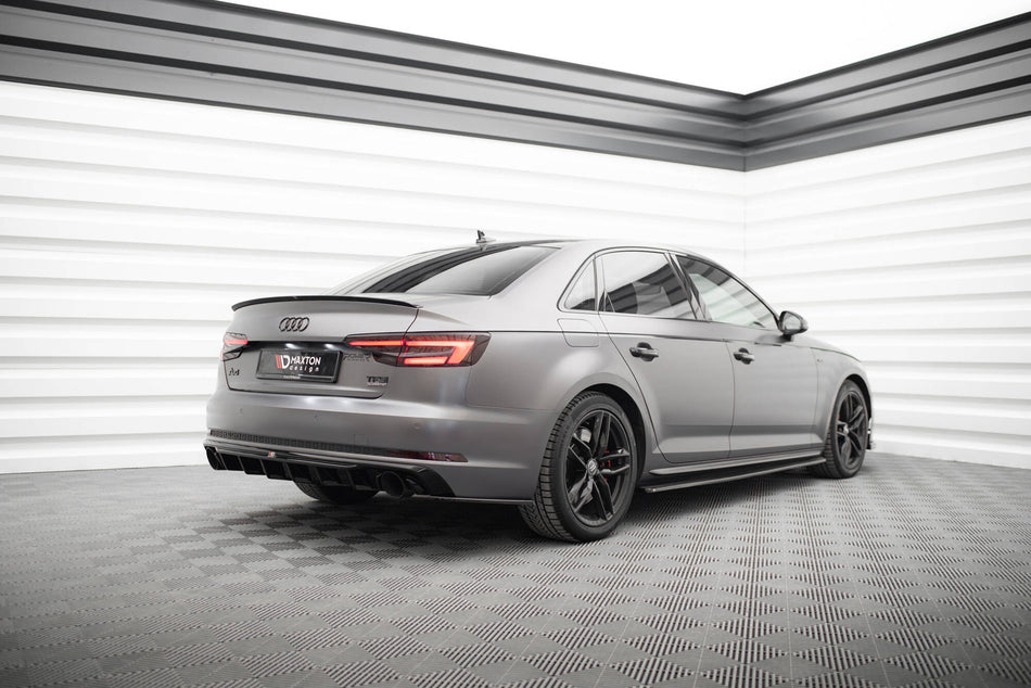 Spoiler Cap V.2 suitable for Audi S4 / A4 Standard / S-Line / Competition Sedan B9 / B9 Facelift