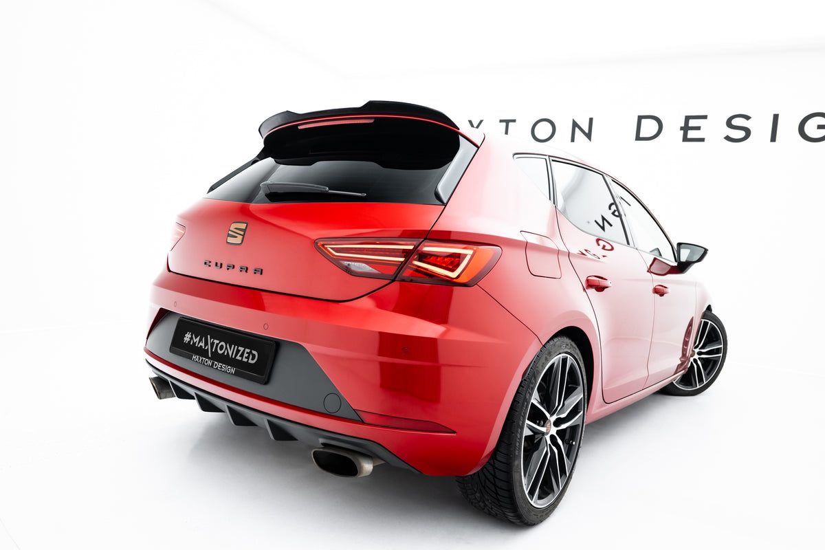 Spoiler Cap V.2 suitable for Seat Leon Cupra Hatchback Mk3