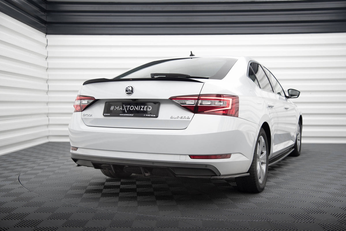 Spoiler Cap V.2 suitable for Skoda Superb Liftback Mk3 / Mk3 Facelift