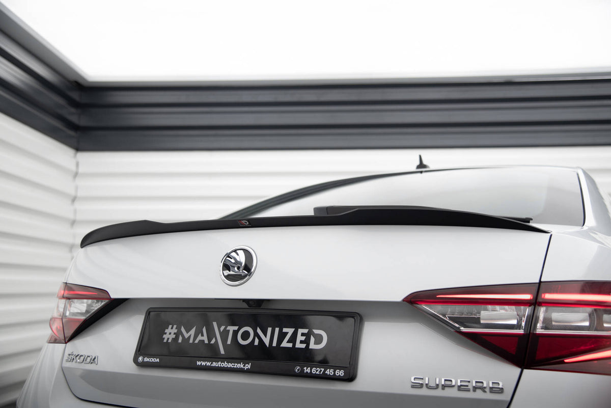 Spoiler Cap V.2 suitable for Skoda Superb Liftback Mk3 / Mk3 Facelift