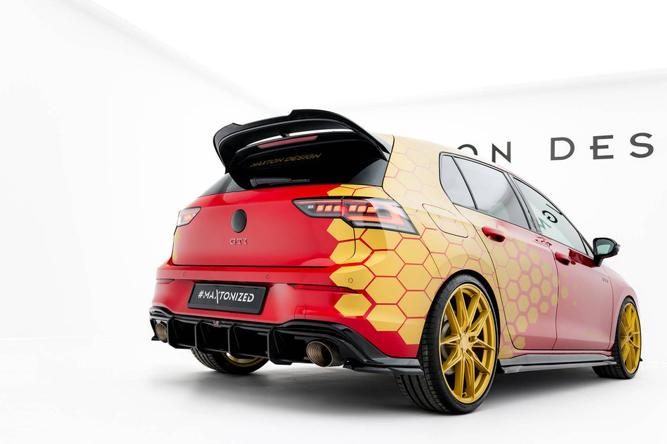 Spoiler Cap V.2 suitable for Volkswagen Golf  R-Performance / GTI Clubsport Mk8