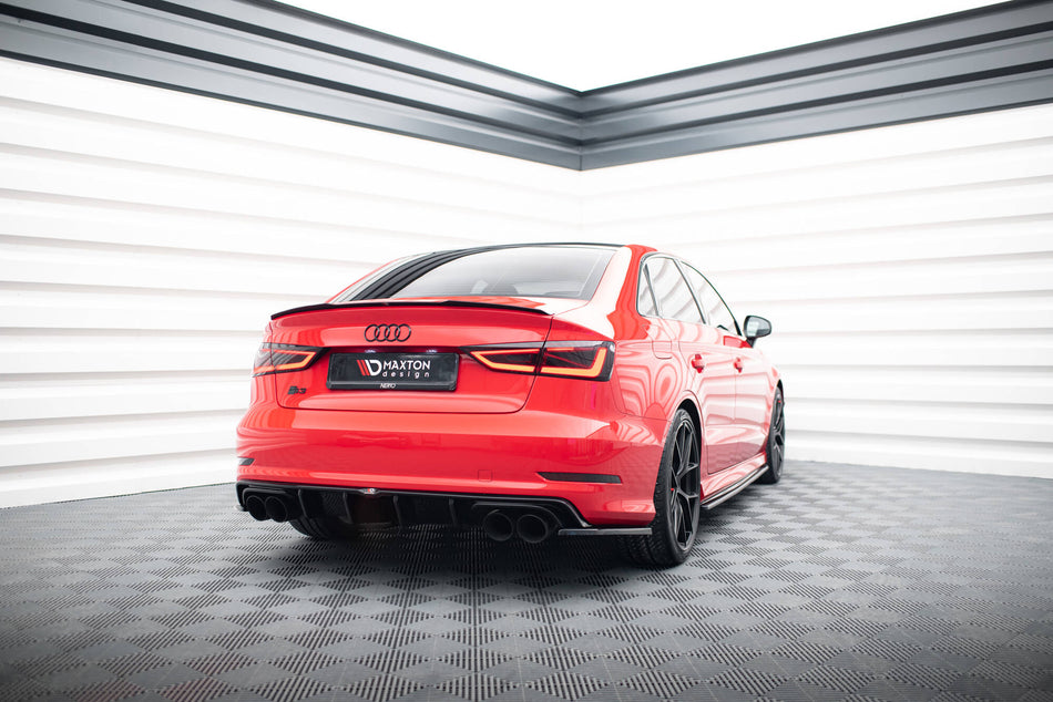 Spoiler Cap suitable for Audi A3 / A3 S-Line / S3 / RS3 Sedan 8V