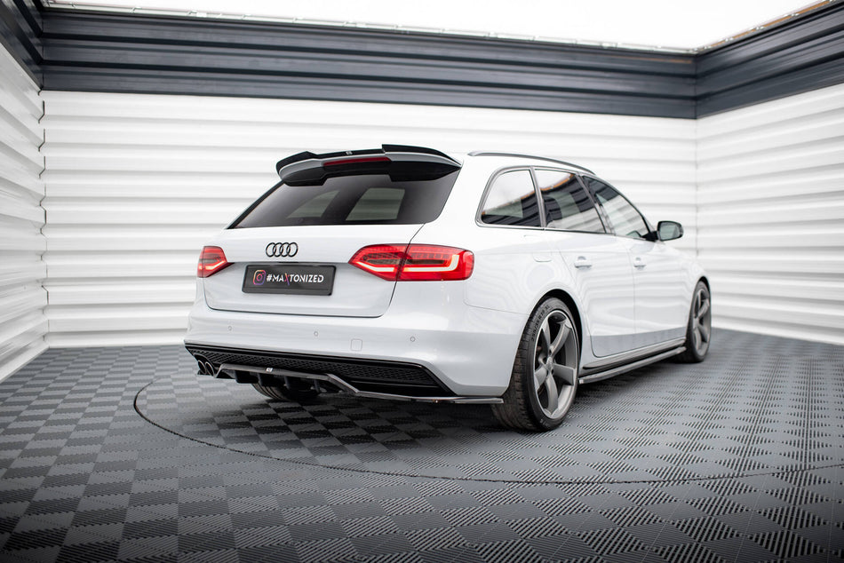 Spoiler Cap suitable for Audi A4 Competition Avant B8 Facelift