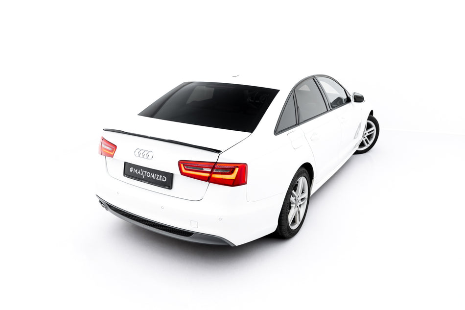Spoiler Cap suitable for Audi A6 / A6 S-line / S6 Sedan C7 Facelift