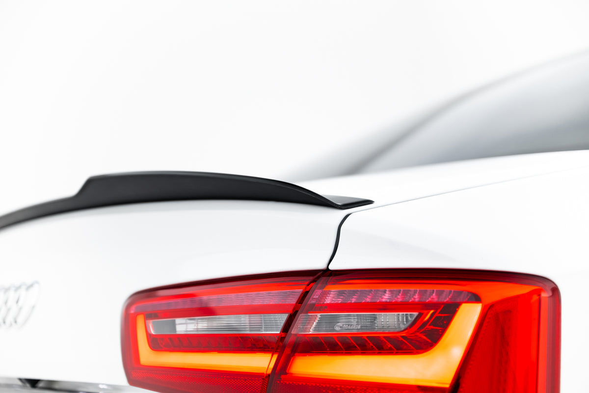 Spoiler Cap suitable for Audi A6 / A6 S-line / S6 Sedan C7 Facelift