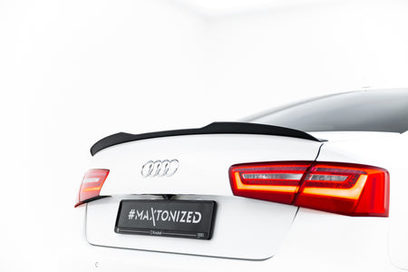 Spoiler Cap suitable for Audi A6 / A6 S-line / S6 Sedan C7 Facelift