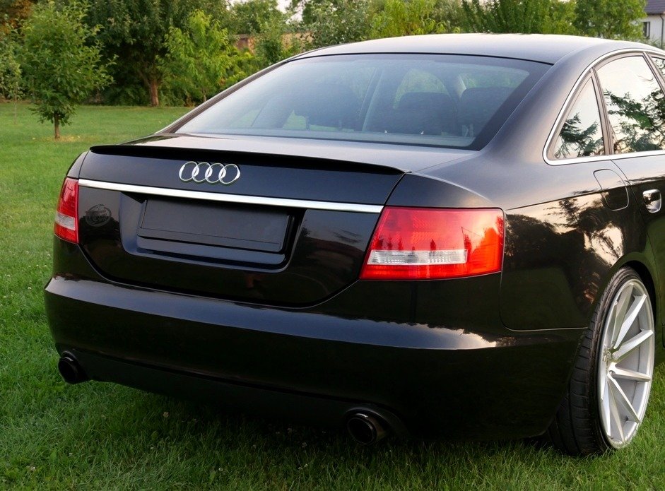 Spoiler Cap suitable for Audi A6 S-line C6 Sedan