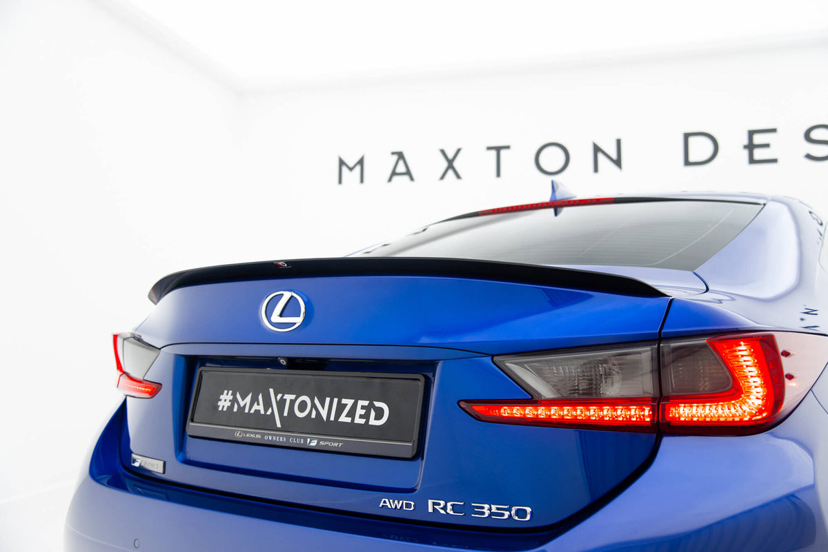 Spoiler Cap suitable for Lexus RC Mk1