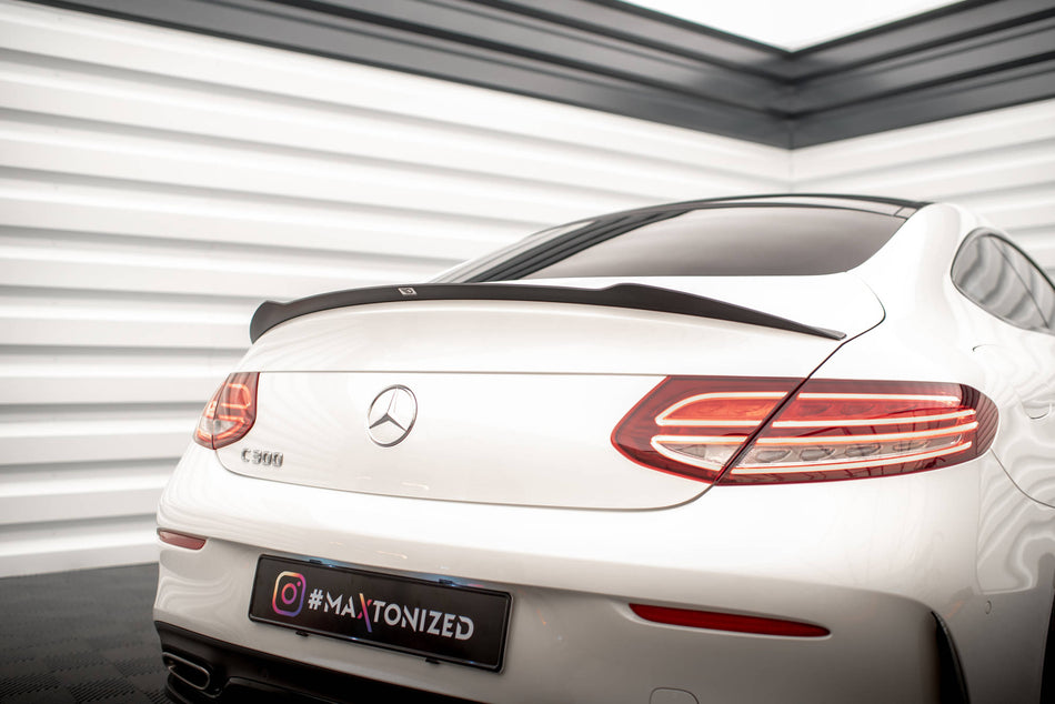 Spoiler Cap suitable for Mercedes- Benz C Coupe AMG-Line C205 Facelift