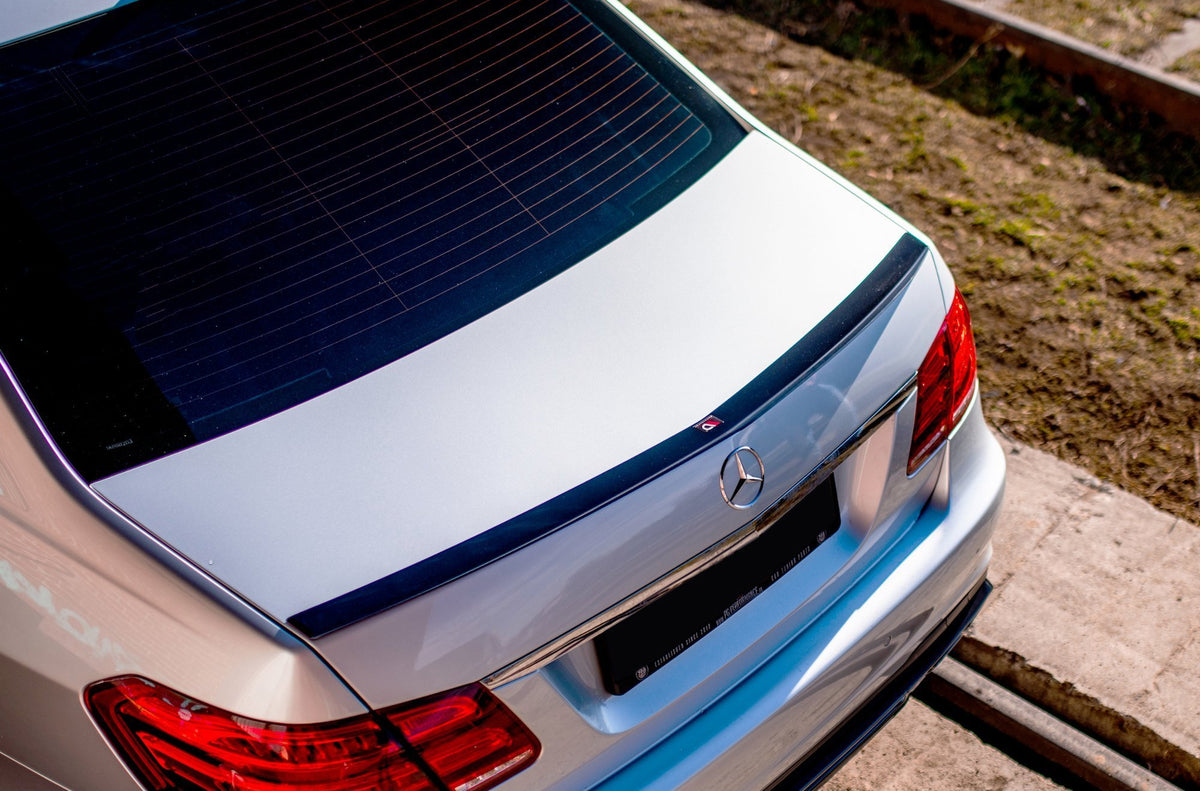 Spoiler Cap suitable for Mercedes-Benz E63 AMG / AMG-Line / Standard Sedan W212 Facelift