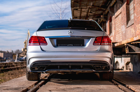Spoiler Cap suitable for Mercedes-Benz E63 AMG / AMG-Line / Standard Sedan W212 Facelift