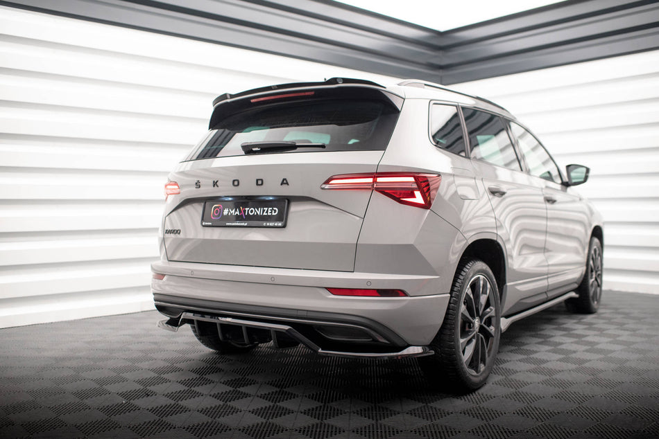 Spoiler Cap suitable for Skoda Karoq Sportline Mk1 Facelift
