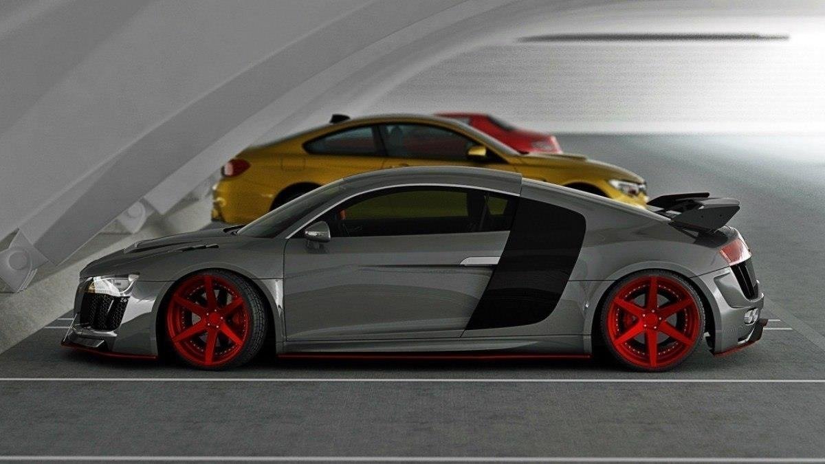 Spoiler suitable for Audi R8 Mk.1