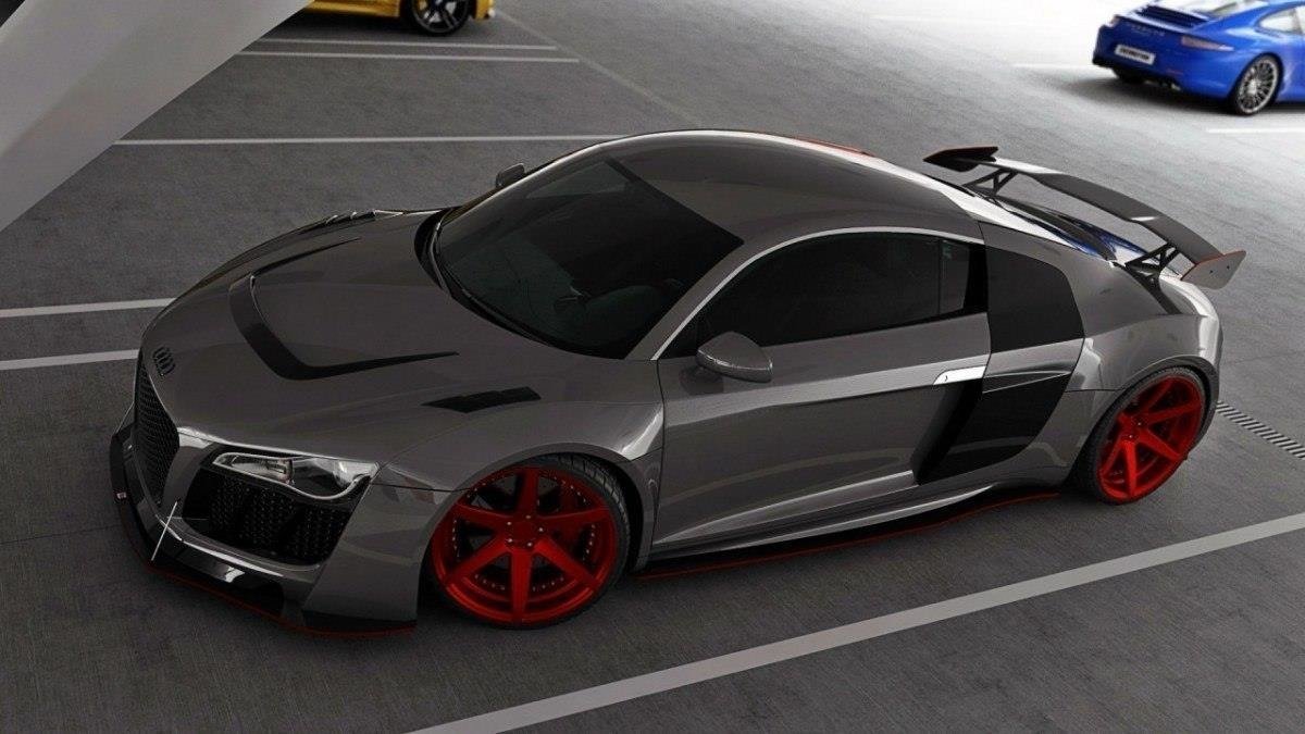 Spoiler suitable for Audi R8 Mk.1