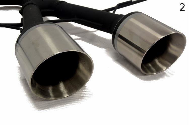 Sports Exhaust Tips suitable for Volkswagen Golf Mk5, Golf Mk6 AND Scirocco