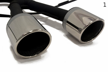 Sports Exhaust Tips suitable for Volkswagen Golf Mk5, Golf Mk6 AND Scirocco
