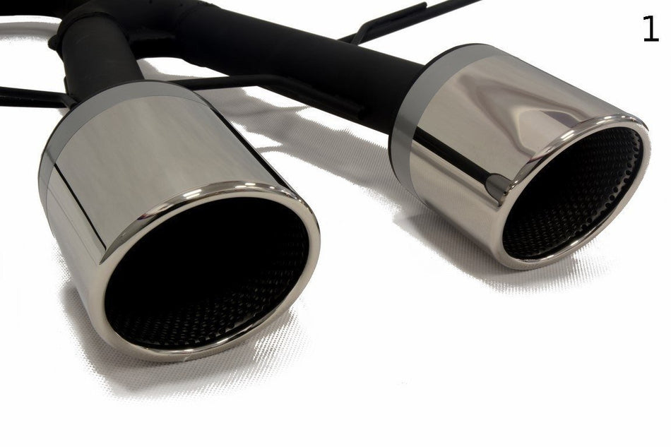 Sports Exhaust Tips suitable for Volkswagen Golf Mk5, Golf Mk6 AND Scirocco