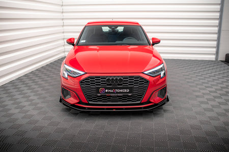 Street Pro Front Splitter + Flaps suitable for Audi A3 8Y