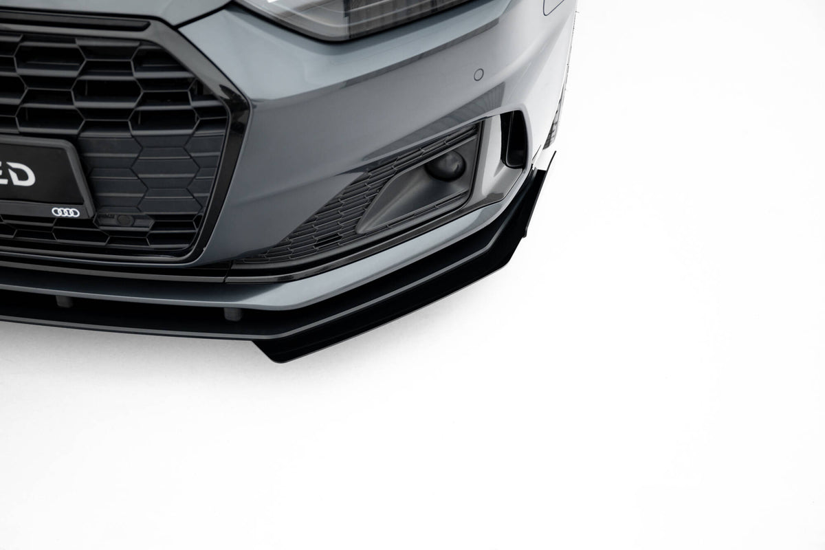 Street Pro Front Splitter + Flaps suitable for Audi A5 F5 Facelift