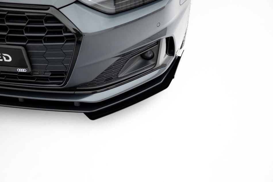 Street Pro Front Splitter + Flaps suitable for Audi A5 F5 Facelift
