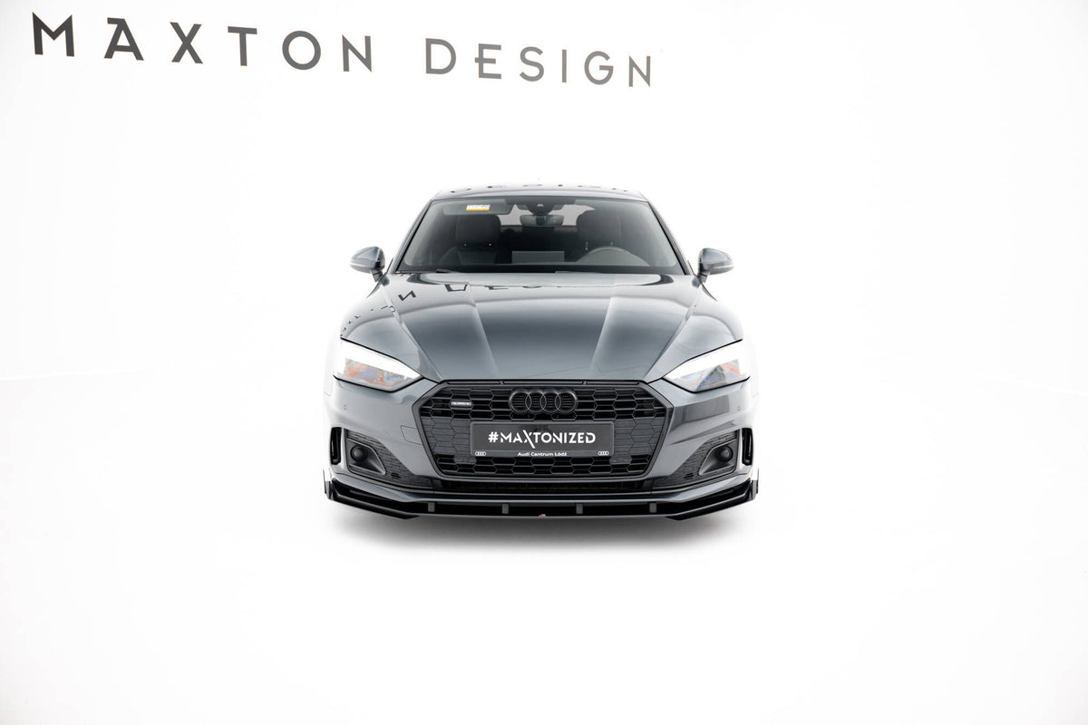 Street Pro Front Splitter + Flaps suitable for Audi A5 F5 Facelift