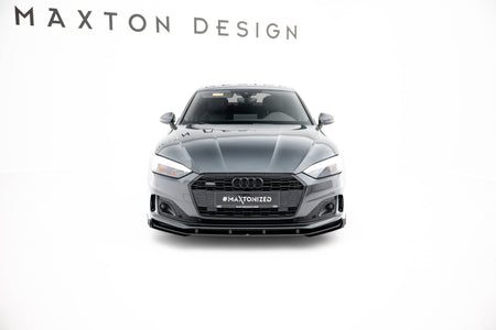 Street Pro Front Splitter + Flaps suitable for Audi A5 F5 Facelift