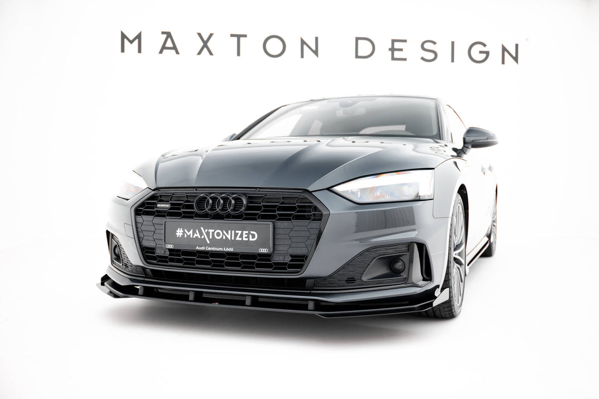 Street Pro Front Splitter + Flaps suitable for Audi A5 F5 Facelift