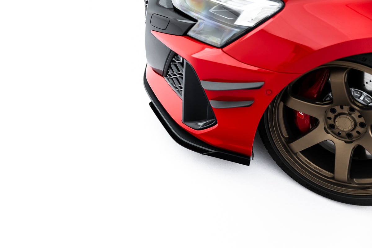Street Pro Front Splitter + Flaps suitable for Audi RS3 Sedan 8Y Facelift