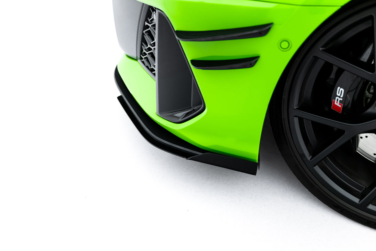 Street Pro Front Splitter + Flaps suitable for Audi RS3 Sportback 8Y Facelift