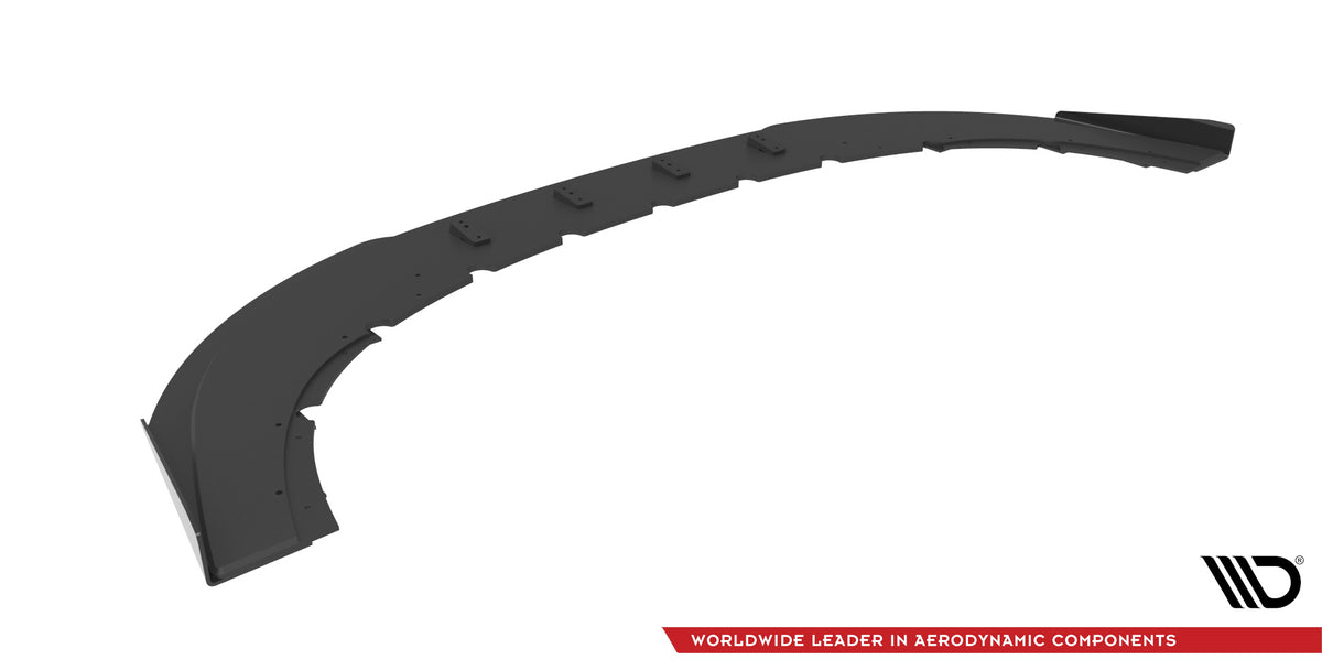 Street Pro Front Splitter + Flaps suitable for Audi RS6 Avant C6