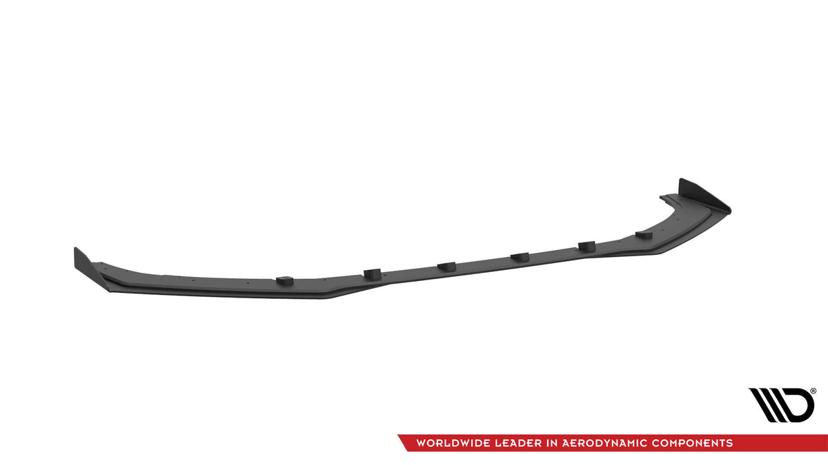 Street Pro Front Splitter + Flaps suitable for Audi S3 / A3 S-Line Sedan 8V