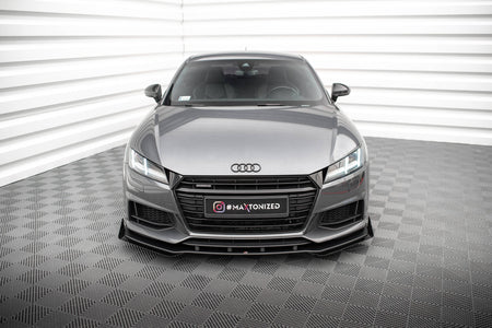 Street Pro Front Splitter + Flaps suitable for Audi TT S / S-Line 8S