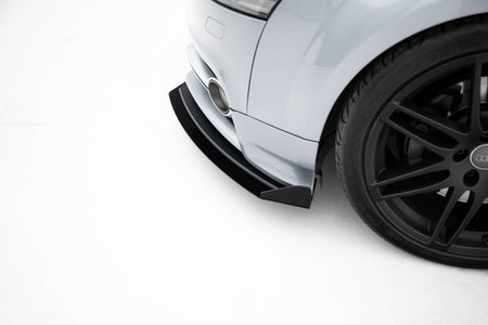 Street Pro Front Splitter + Flaps suitable for Audi TT S / TT S-Line 8J Facelift