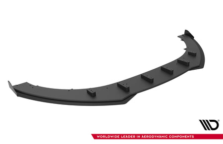Street Pro Front Splitter + Flaps suitable for Audi TT S / TT S-Line 8J Facelift